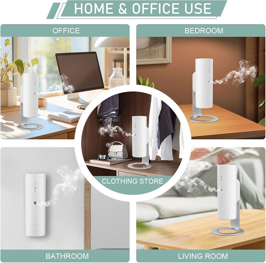ZEN-430 Waterless Fragrance Diffuser (White)